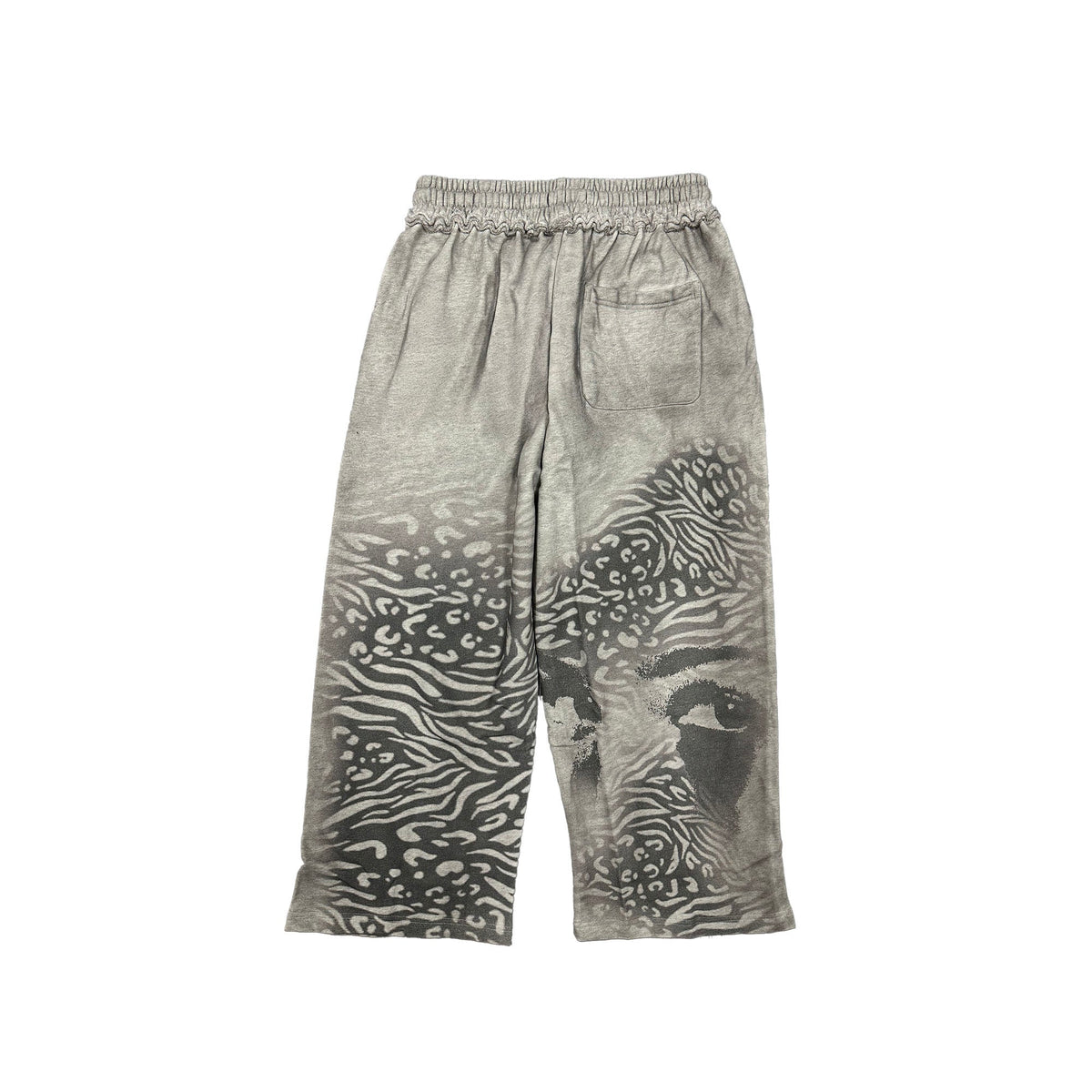 Mixed Emotion Grey ‘Striped’ Sweatpants