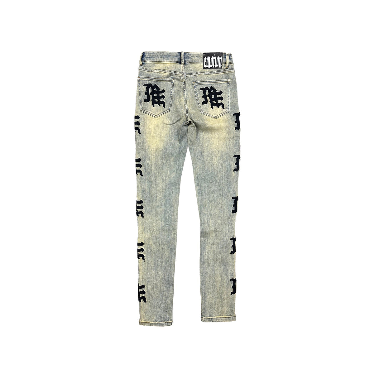 Mixed Emotion ‘Desert’ Monogram Denim