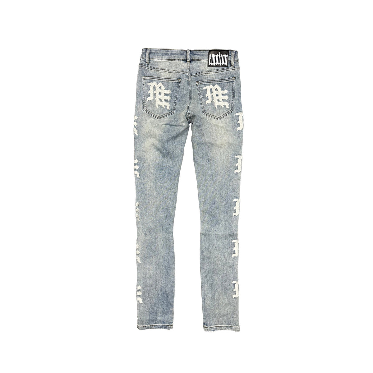 Mixed Emotion ‘Sea’ Monogram Denim