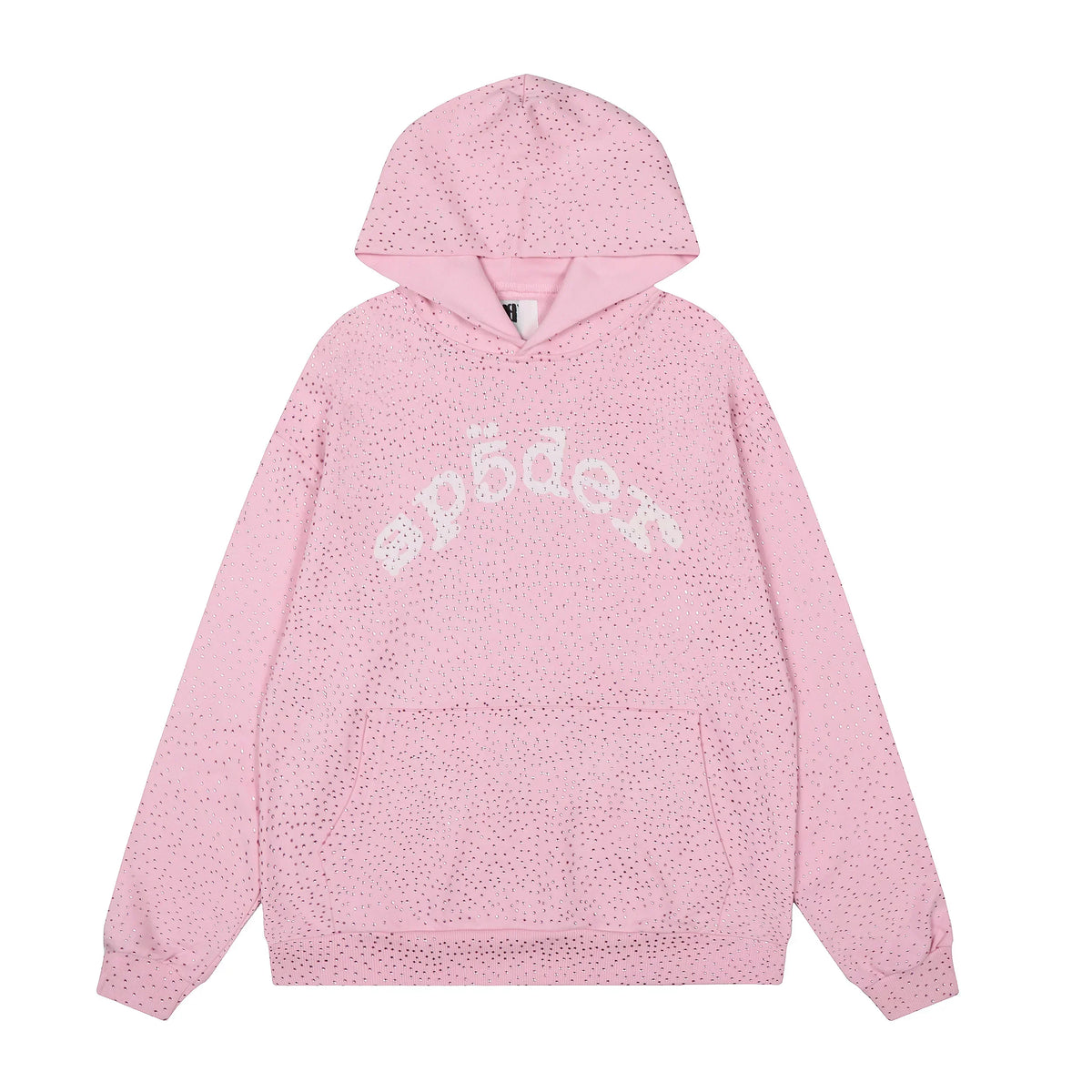 Sp5der Graphic Pullover - Light Pink / Soft Light Fleece